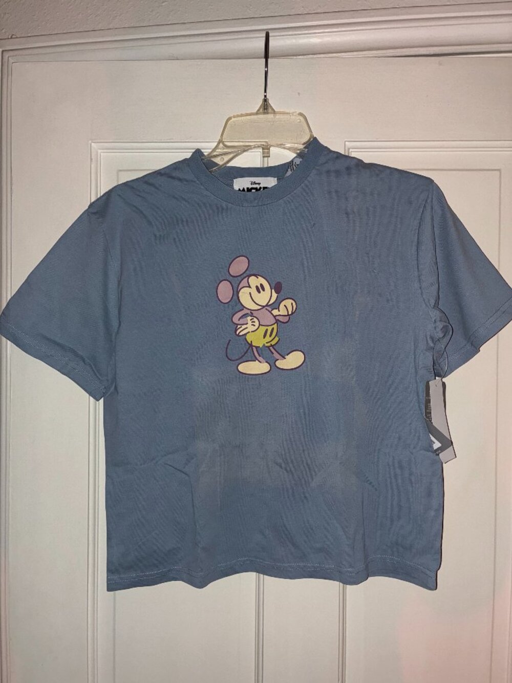 NWT Disney Mickey Mouse Blue Graphic Tee XS